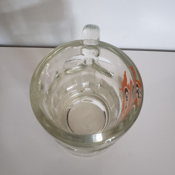 Vtg A&W Root Beer 4.5" Heavy Glass Mug Coast To Coast US Map Logo 8 oz - Picture 5 of 7